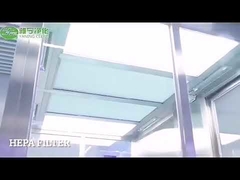 クラス モジュール式 クリーンルーム 0.35~0.65m/s 空気シャワー付きサンドイッチパネル