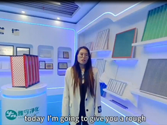 ヤニング ラミナールエアフロー フード ターミナルハウジング クリーンルーム 最高フィルタリング ガラス繊維 99.995% 0.3micro