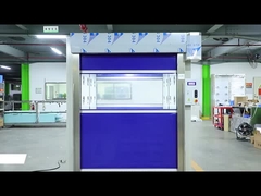 鎖付きの高速ローリングドア