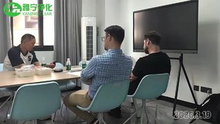 外国人のお客様訪問