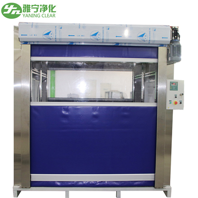 Yaningのクリーン ルームCE/ISO/GMP HEPAはポリ塩化ビニール シャッター ドアSUS304の貨物空気シャワーをろ過する