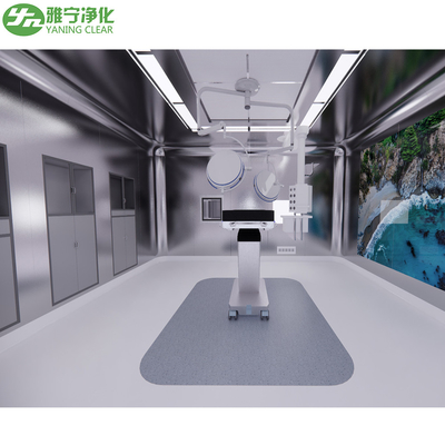 病院 モジュール型 パネル型 手術室 清掃室 層状空気流 天井劇場
