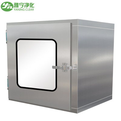 SUS304 Static Cleanroom Pass Box紫外線Lamp 220V Air TightエヴァSealing