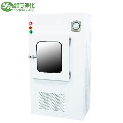 精密電子産業のための上塗を施してあるロール鉄骨フレームのクリーンルームのパス ボックス