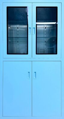 手術室向け、調整可能な仕切り板と業界基準に準拠した隙間を備えたSUS304ステンレス製医療用キャビネット