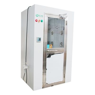 粉のコーティング1.1KWのクリーンルームの空気シャワーの鉄骨フレーム